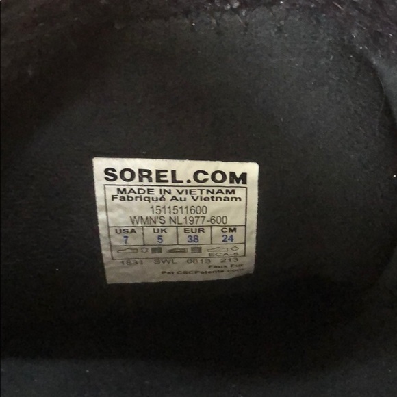 Sorel Pink and Brown Winter Boots - Picture 6 of 6